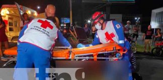 nicaragua, managua, accidente de transito, memorial sandino, lesionados,