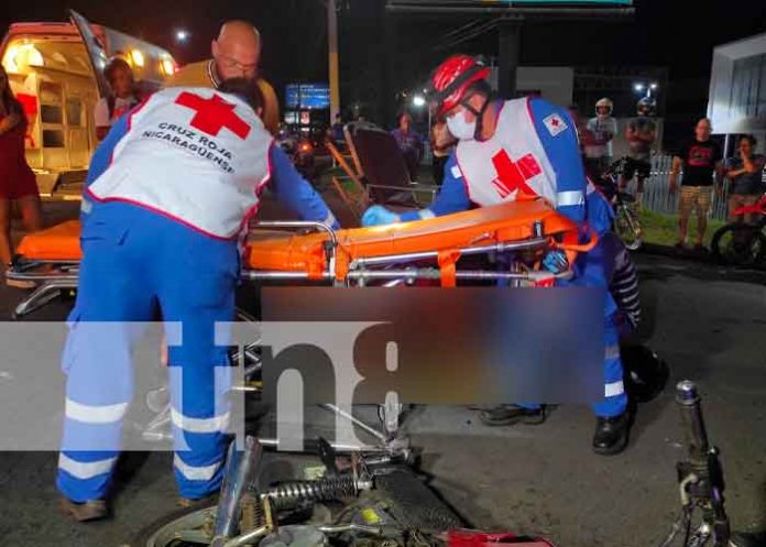 nicaragua, managua, accidente de transito, memorial sandino, lesionados,