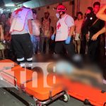 Gravemente lesionado acabó un motociclista tras ser impactado nicaragua, managua, accidente de transito, lesionado,