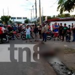 Hombre termina atropellado tras la imprudencia de un conductor nicaragua, managua, accidente de transito, atropello,