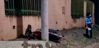 nicaragua, managua, fallecido, motociclista,