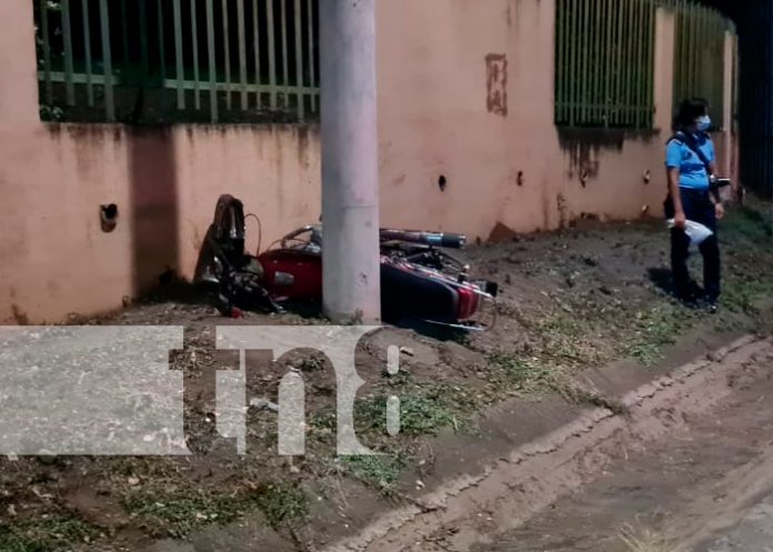 nicaragua, managua, fallecido, motociclista,