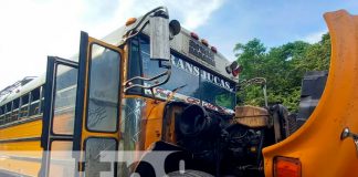 nicaragua, masaya, bus, incendio,