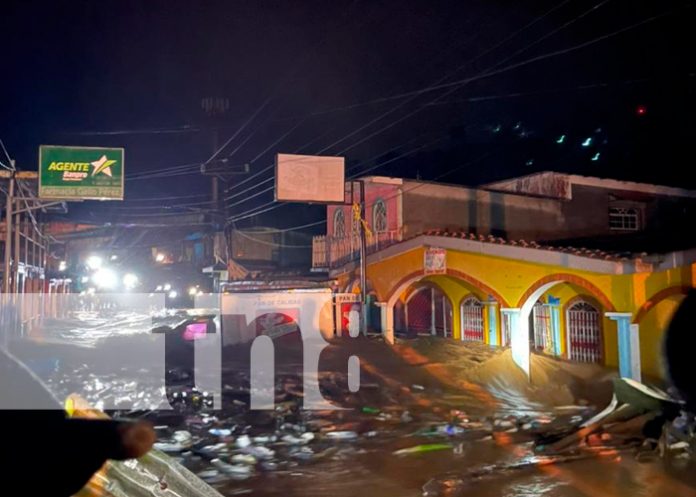 Chontales: Crecida de río en Santo Domingo genera afectaciones / FOTO / TN8