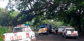el salvador, accidente, fallecidos, ambulancia, policia