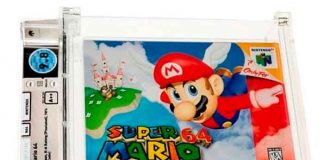 tecnologia, videojuego, super mario 64, subasta, cifra millonaria