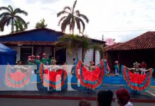 Celebran con mucha cultura el 42/19 en el Puerto Salvador Allende nicaragua, managua, puerto salvador allende,