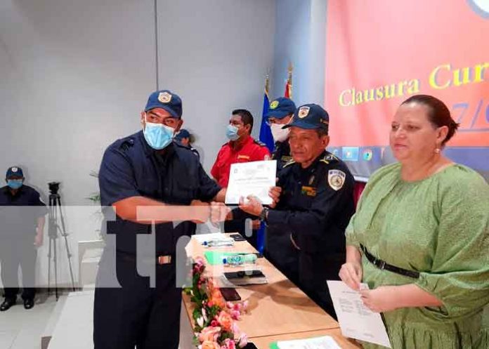 nicaragua, managua, bomberos, cursos de induccion,