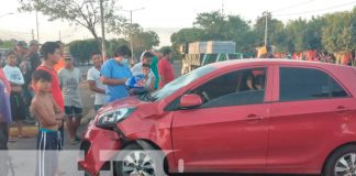 nicaragua, tipitapa, accidente de transito, lesiones,
