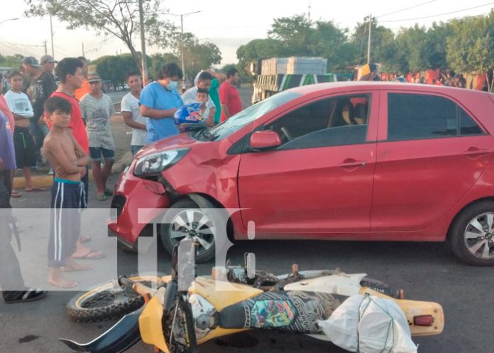 nicaragua, tipitapa, accidente de transito, lesiones,
