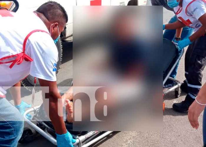 nicaragua, rivas, motociclista, accidente de transito,