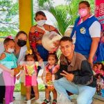 Ministerio de la Familia entrega paquetes de alimentos a madres de partos múltiples nicaragua, carazo, diriamba, paquetes alimenticios,