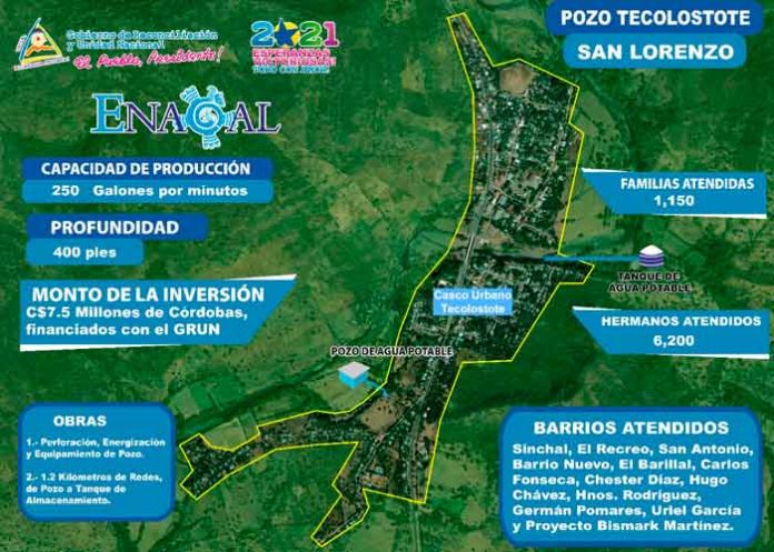 4 nicaragua, enacal, tecolostote, mejoramiento, agua potable, tecolostote