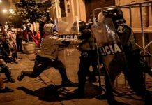 Simpatizantes de Keiko Fujimori atacan a dos ministros peruanos peru, violencia, manifestantes, keiko fujimori, disturbios