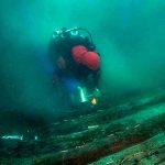 ciencia, descubrimiento, egipto, ciudad antigua, barco militar