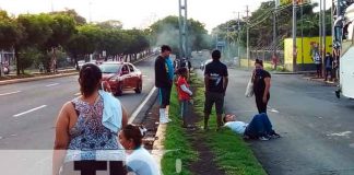 nicaragua, accidente de transito, peatones, policia nacional, managua