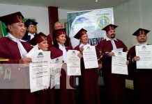 Foto: Seis expertos del Derecho culminan con éxito doctorado en filosofía en la UNIVAL/TN8