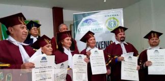 Foto: Seis expertos del Derecho culminan con éxito doctorado en filosofía en la UNIVAL/TN8