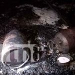 Foto: Fuga de Gas provocó incendio que dejó a una familia sin hogar en Bilwi/TN8