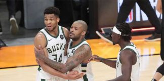 Giannis, Tucker, Holiday, Baloncesto