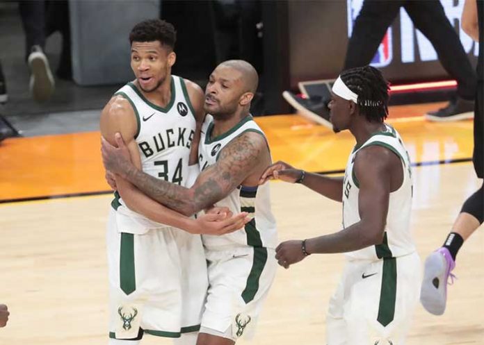 Giannis, Tucker, Holiday, Baloncesto