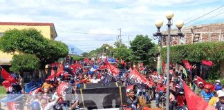 Foto: Familias de Rivas celebran 42 aniversario de la Revolución /TN8