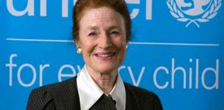 Foto: Mensaje a la directora ejecutiva de UNICEF / Cortesía