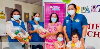 Foto: 197 madres de partos múltiples de Chinandega reciben alimentos/TN8