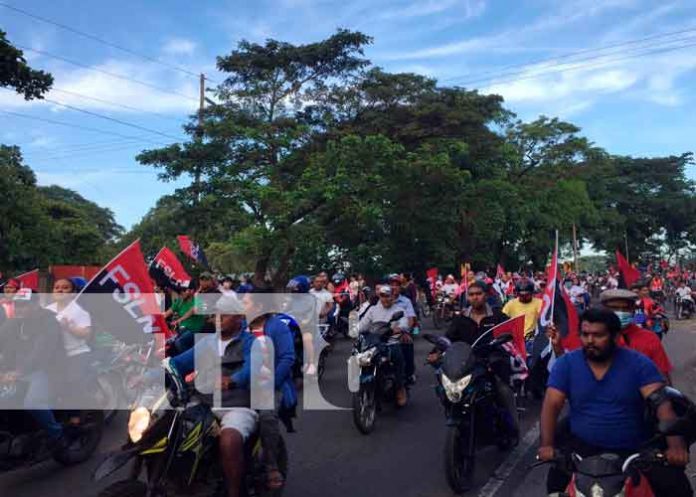 Diana revolucionaria en Chinandega - julio victorioso