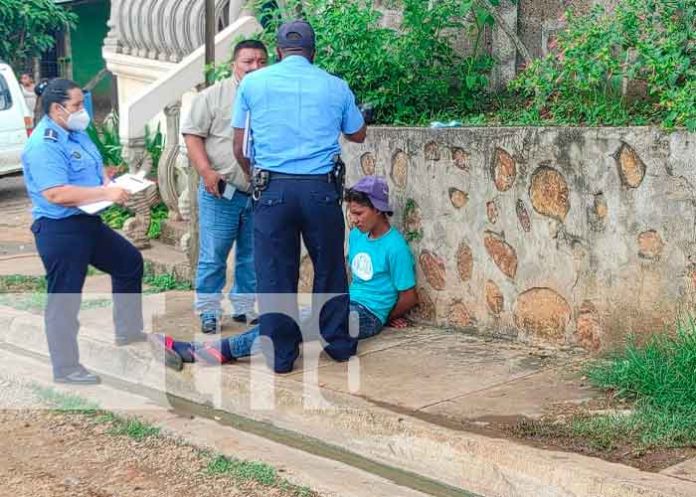 Foto:Capturan en Juigalpa a joven con marihuana/TN8