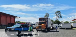 Merienda escolar custodiada por las autoridades policiales