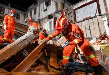 Foto: Al menos 8 muertos al desplomarse hotel en el este dFoto: Al menos 8 muertos al desplomarse hotel en el este de China /Cortesíae China /Cortesía