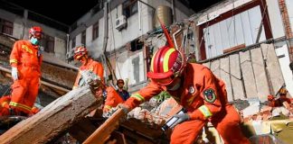Foto: Al menos 8 muertos al desplomarse hotel en el este dFoto: Al menos 8 muertos al desplomarse hotel en el este de China /Cortesíae China /Cortesía