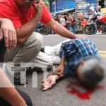 Foto: Motociclista atropelló a una persona que se desplazaba en una bicicleta en Estelí/TN8
