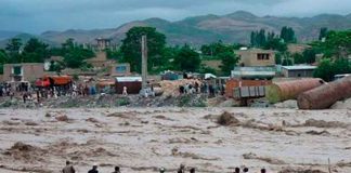 Inundaciones tras fuertes lluvias en Afganistán