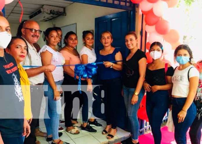 Foto. Estrenan moderna aula de belleza en el Centro Tecnológico de Chinandega/TN8