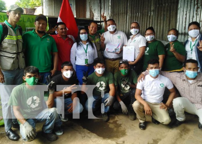 Foto: MARENA entrega primer aval ambiental del año en Ciudad Sandino / TN8