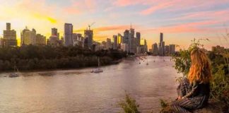 australia, kangaroo point, atardecer, accidente,