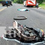 Invasión de carril provoca accidente mortal en Tipitapa Invasión de carril provoca accidente mortal en Tipitapa