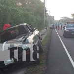 Carazo: Un pasajero en estado grave y dos lesionados al dormirse conductor al volante accidente, volante, carazo, diriamba, jinotepe,