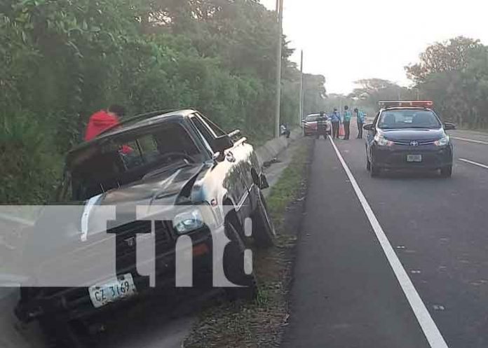 accidente, volante, carazo, diriamba, jinotepe,