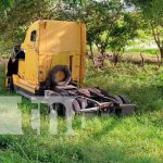 Ven la muerte de cerca tras vuelco de carro entre Sébaco-San Isidro Ven la muerte de cerca tras vuelco de carro entre Sébaco-San Isidro