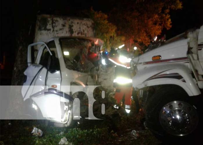 Mortal accidente de tránsito en Chinandega