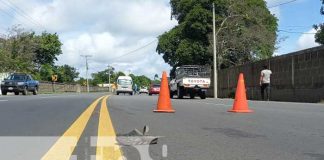 Escena del accidente de tránsito en Carretera Sur con un niño lesionado