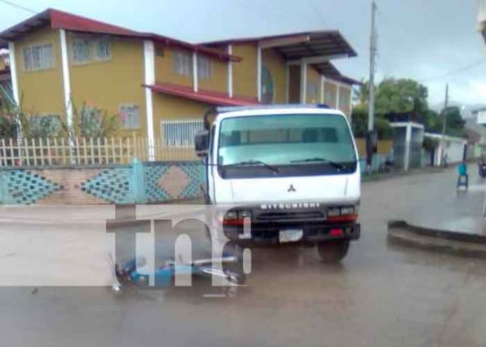 accidente,-,jicaro Motociclista lesionado en accidente de tránsito en El Jícaro / FOTO / TN8