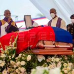 Sepultan al presidente asesinado de Haití, Jovenel Moise Sepultan al asesinado presidente de Haití, Jovenel Moise