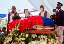 Sepultan al presidente asesinado de Haití, Jovenel Moise Sepultan al asesinado presidente de Haití, Jovenel Moise