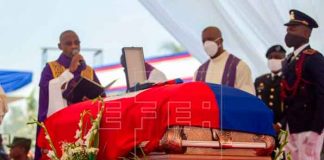 Sepultan al asesinado presidente de Haití, Jovenel Moise