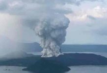 filipinas, volcan taal, alerta, erupcion,