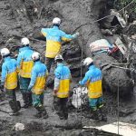 japon, alud, lluvias, muerte,